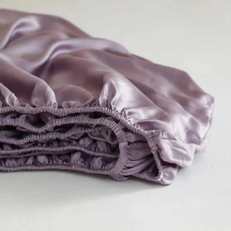 Natural Mulberry Silk Fitted Sheet Pure Silk Mattress Cover for Single Double King Queen Size Bedding High End Luxury Bed Cover The jack market .AU The jack market .AU Home $ 72 14:200002984#Latte Brown;5:200013267#90x200x30cm