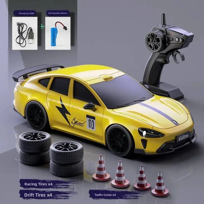 2025 New, Limited Edition Rc Drift GT3 RS 911 MI SU7 1:20 Drift Racing Car, Racing Kids Gift with High Speed Remote Control
