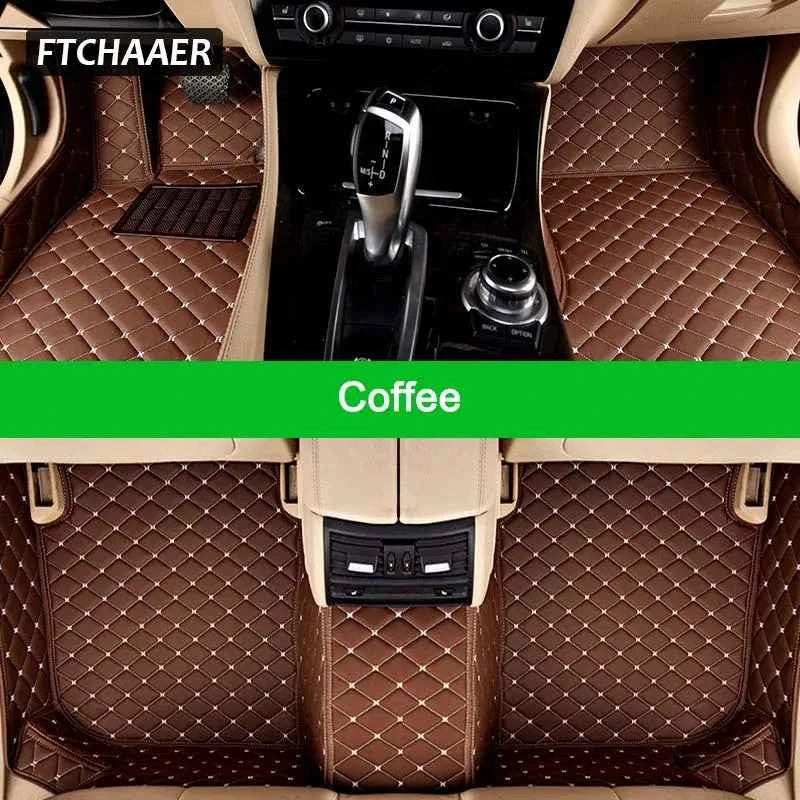 FTCHAAER Custom Car Floor Mats For Audi A8 Auto Carpets Foot Coche Accessorie