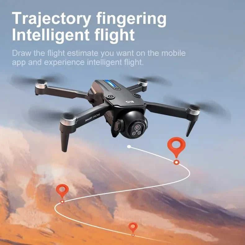Lenovo D18 Drone 8K Aerial HD Dual-Camera Intelligent Obstacle Avoidance Brushless Power 5G WIFI Screen Remote Control GPS Drone The jack market .AU The jack market .AU Drones $ 97 14:175#Black-8K HD-VR