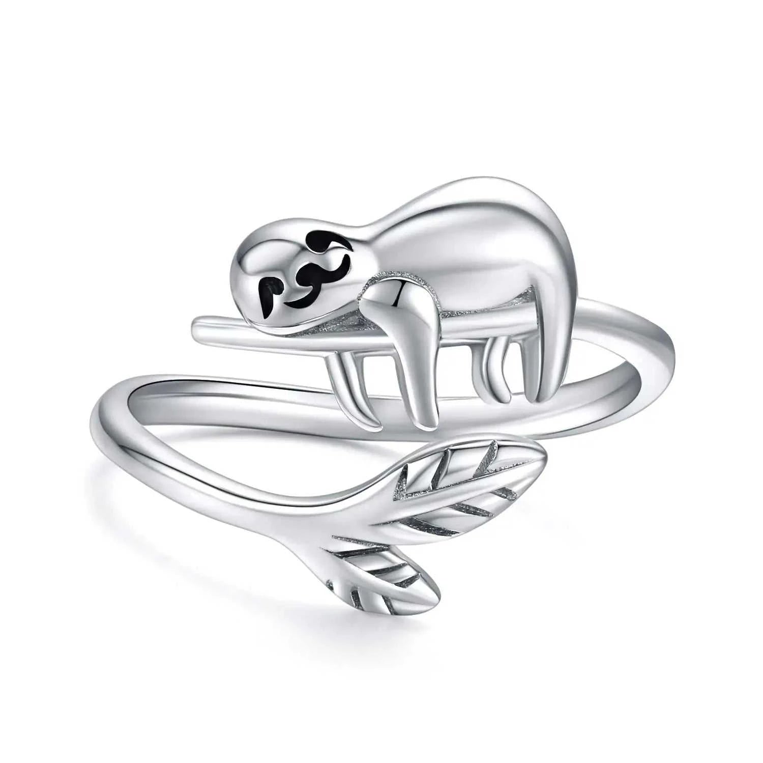 Harong New Fashion Lifelike Cute Sloth Ring Size Adjustable Animal Rings for Girl Women Men Party Jewelry Accessories Gift The jack market .AU The jack market .AU Jewellery & Chains $ 51 200000369:3434;200000783:29#1pcs