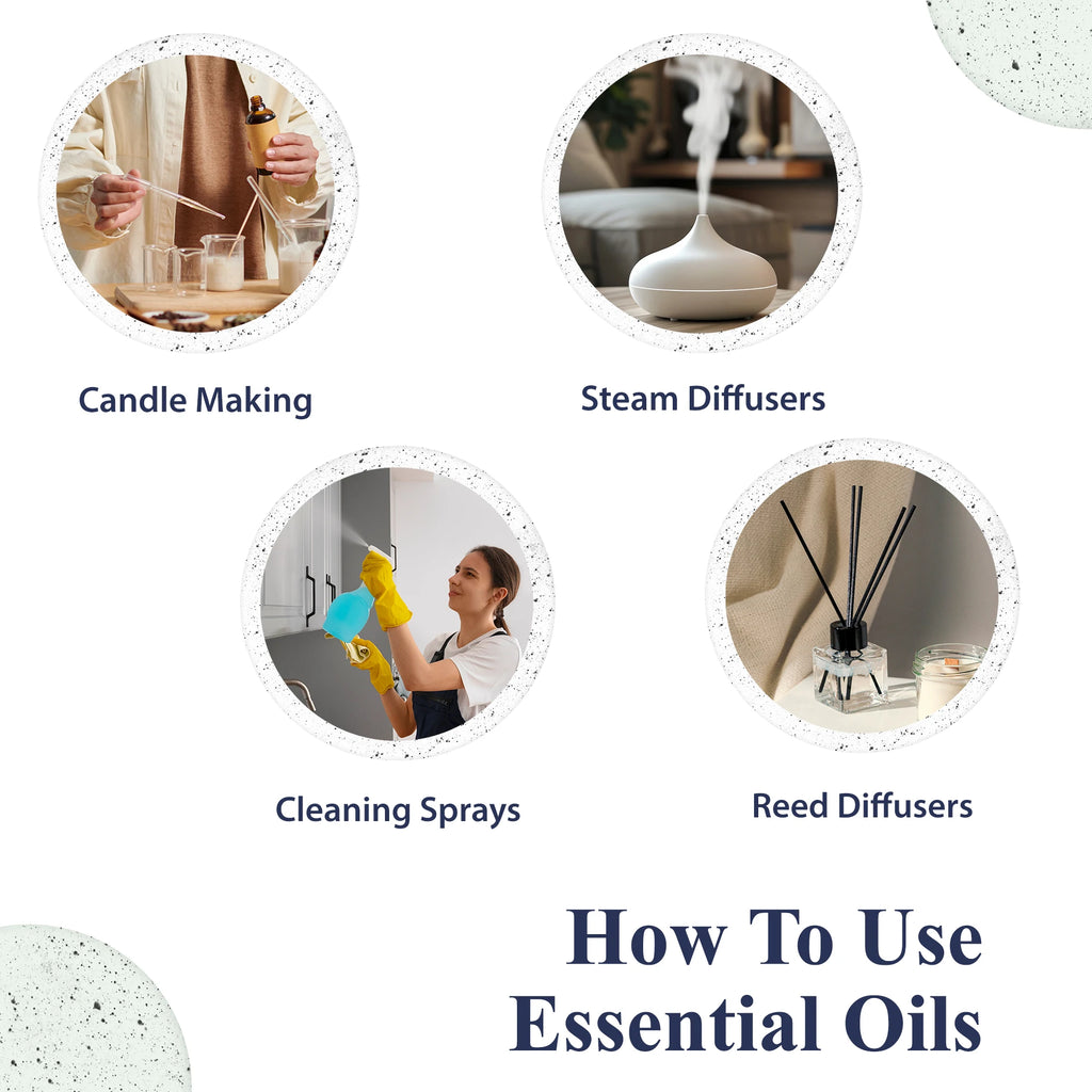 PHATOIL Aromatherapy Essential Oil For Skin Care,Diffuser,Massage & Candle Making-100ml Lavender Cinnamon Eucalyptus Aroma Oils - Jack market 1988Jack Market 1988