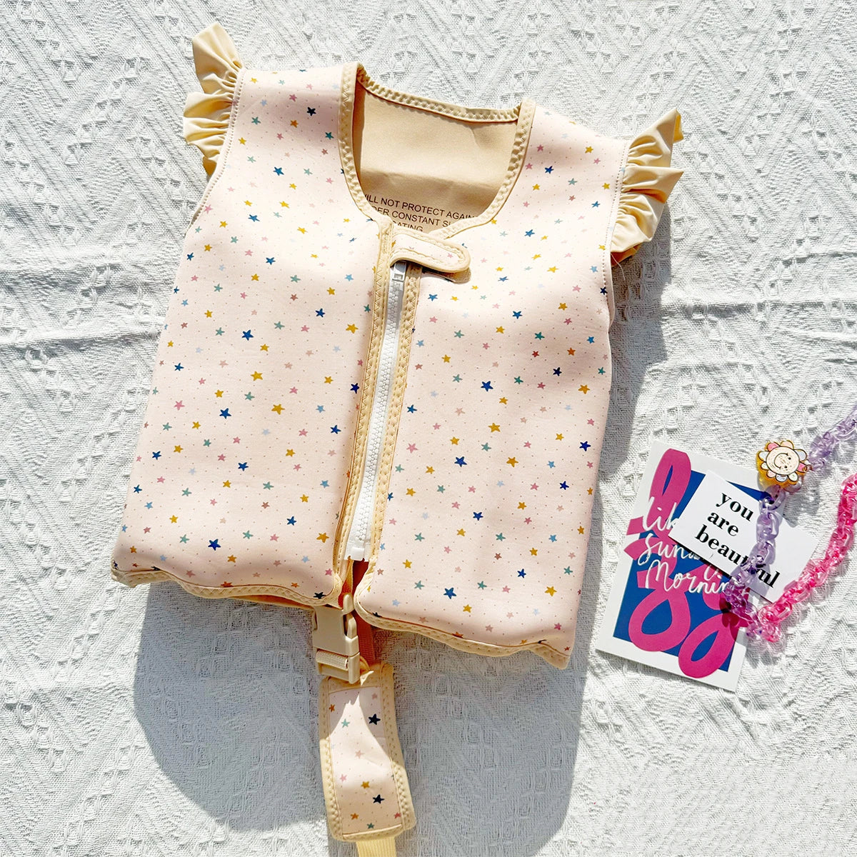 Baby Boy Girl Float Swimsuit Toddler Child Foam Safety Swimming Training Vest Summer Kid Swimming Clothing Swim Bath Pool 2-8Y