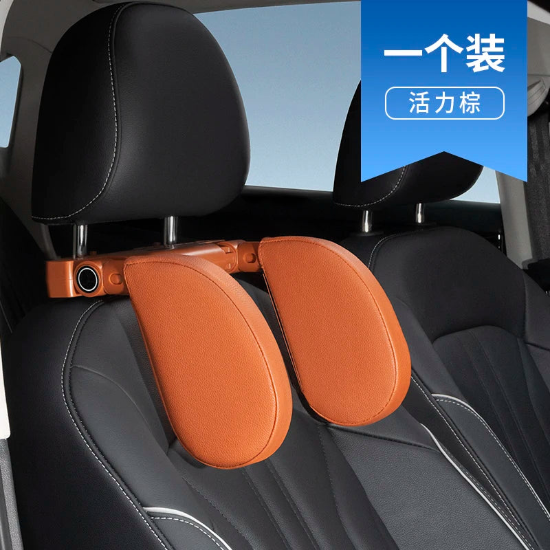 Car side sleep, headrest, neck pillow, rear car for co-driver