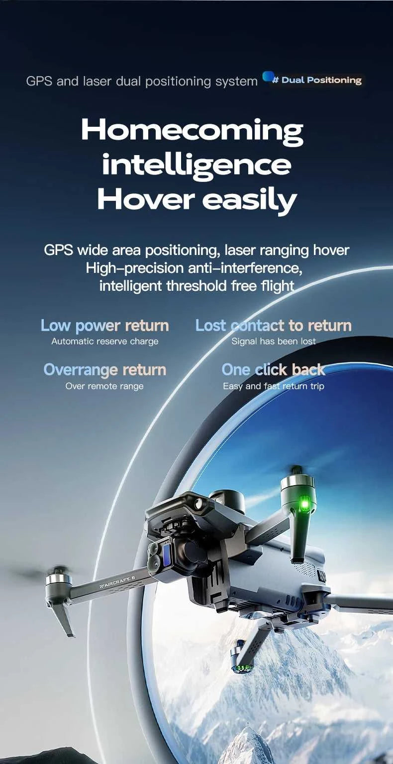 New Wing 6 Screen Controlled Drone 8K Camera 3-axis Gimbal GPS Brushless Obstacle Avoidance Foldable Quadcopter Dron RC Toys The jack market .AU The jack market .AU Drones $ 473 14:29#WING 6