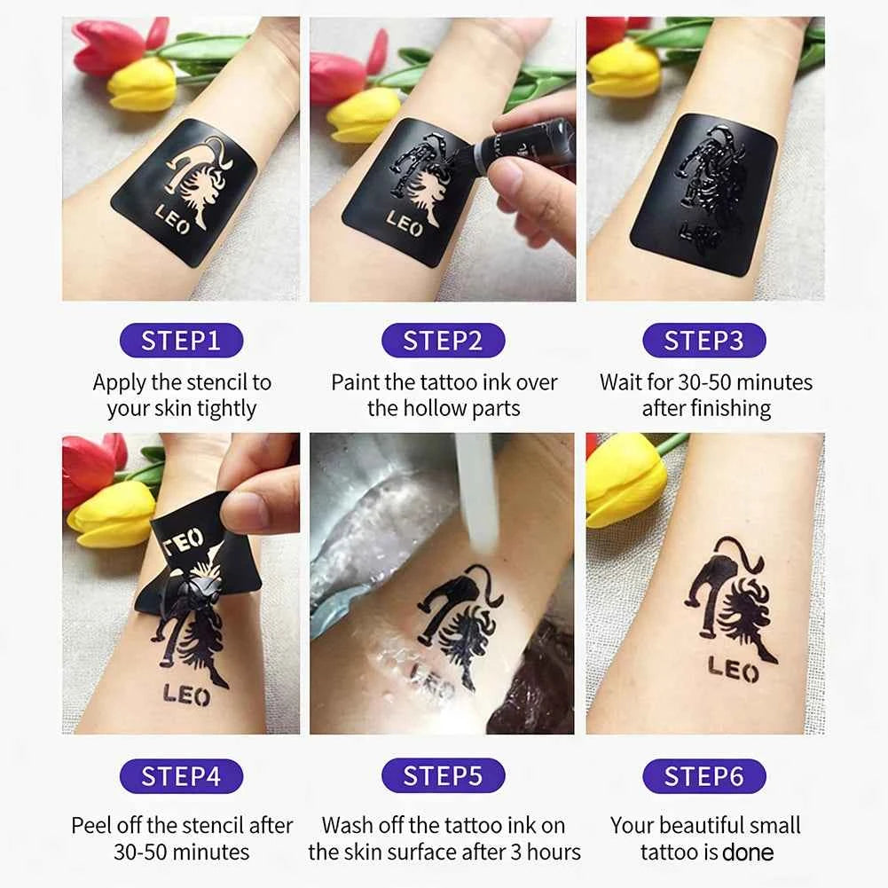 Henna Magic Henna Cones - Vibrant Indian Body Art Paste for Stunning Temporary Tattoos