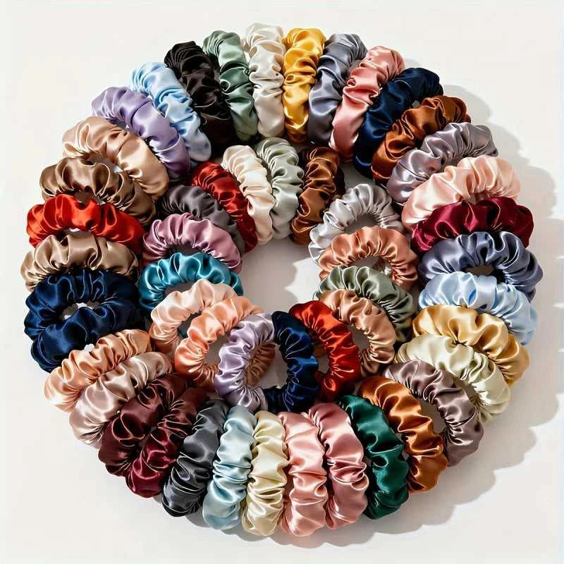 19pcs Satin Hair Scrunchies for Women - Softer Than Silk Scrunchies for Hair | Satin Scrunchies for Girls The jack market .AU The jack market .AU Jewellery & Chains $ 50 200001033:361180#19pcs random color