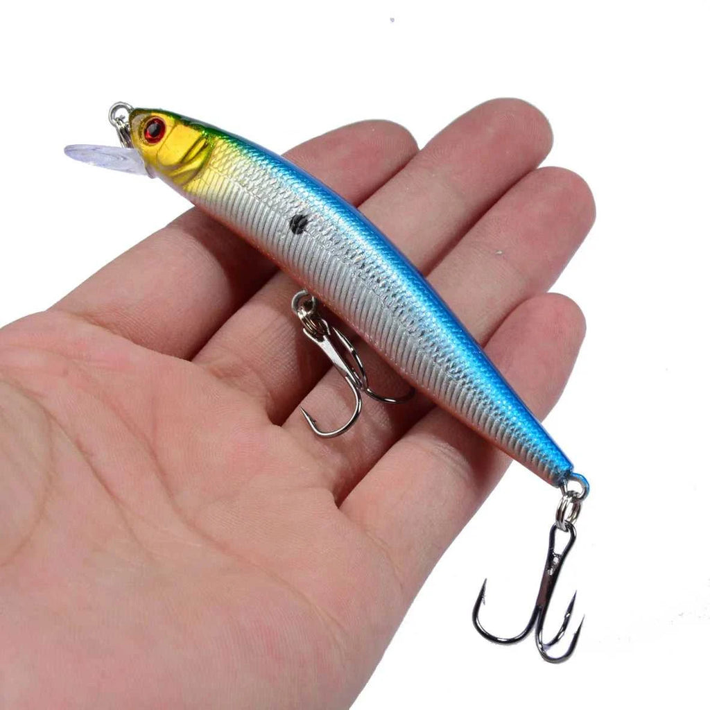 1PCS Minnow Fishing Lure 95mm 8g Floating Hard Bait Wobbler Jig Bait Crankbait Carp Striped Bass Pesca Fishing Tackle SwimBait The jack market .AU The jack market .AU Fishing Gear $ 21 14:173#NO 8