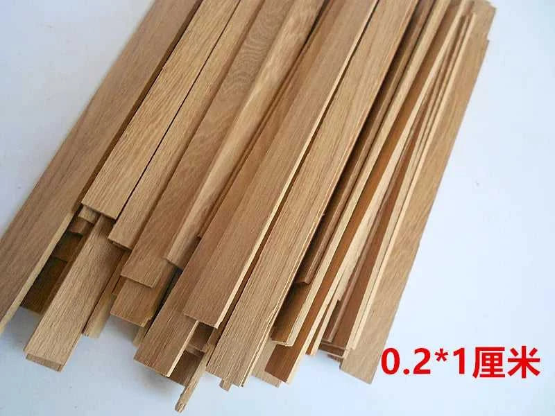 Custom Natural Genuine Teak Wood Bar DIY Material 45cm 50cm x 2/3/4/5/6/7/10/20mm 0.6-7mm Thick The jack market .AU The jack market .AU $ 62 14:1630;200437265:202965863#size 450x20mm 10pcs;200441262:1181