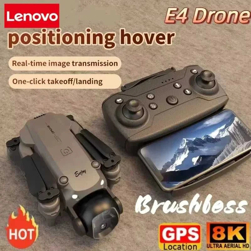 Lenovo E4 Drone 8K Aerial HD Gradient Flowing Light Dual-Camera Omnidirectional Obstacle Avoidance Brushless Motor GPS UAV The jack market .AU The jack market .AU Drones $ 79 14:29#E4-8K HD-Black- SC