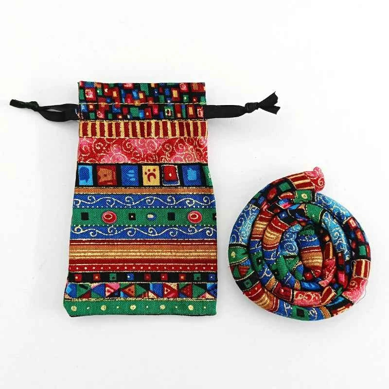 Colorful Dreadlocks Ponytail Hairpin - Bendable Ethnic Style Hair Bands for Creative Hair Styling