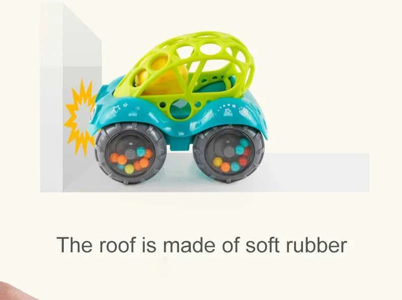 Baby Car Toys for 6 12 Months Friction Car Infant Soft Rubber Inertial Push and Go Vehicles Roll Car Hand Rattle Gift for Kids The jack market .AU The jack market .AU Little Wonders $ 49 14:350852#Taxi