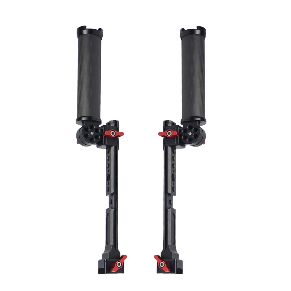 Carbon Fiber L Bracket Handle Grip Foldable Cold Shoe Mount Clamp for DJI Ronin RS3 RS4 Mini RS2 RSC2 Handheld Gimbal Stabilizer
