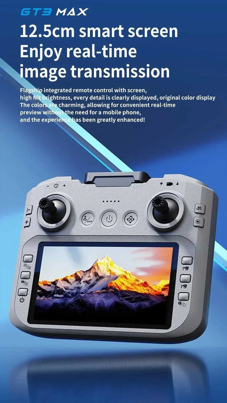 Lenovo GT3 Drone 4.3" Screen Large Screen Aerial Photography, Optical Flow Positioning Brushless Intelligent Obstacle Avoidance. The jack market .AU The jack market .AU Drones $ 113 14:29#GT3-Gery-4K