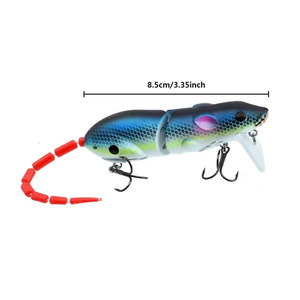15.5CM Mouse Lure Artificial Plastic Mouse Fishing Lure Swimbait Rat Pike Bass Minnow Floatingbaits Fishing Tackle Accessories The jack market .AU The jack market .AU Fishing Gear $ 21 14:175#J
