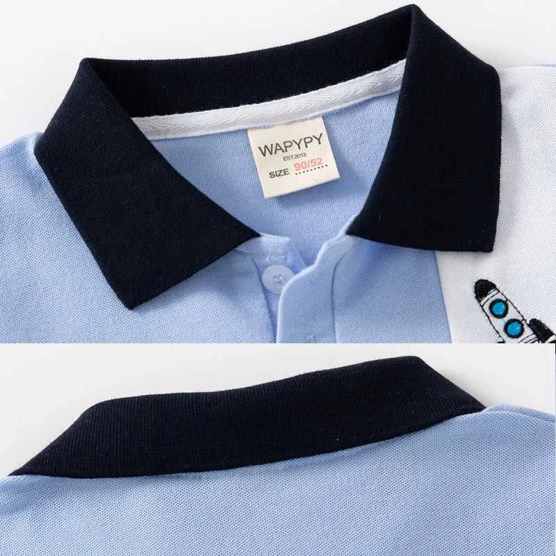 Baby Boy Toddler Polo Shirts for Children's Clothing Boys Clothes Cute Korean Polos Striped White Blue Summer Tops Kids T Shirt The jack market .AU The jack market .AU Mum & Kids: Essential Products for Every Family $ 28 14:200004889#TSD14;200000463:200661897#6-7 Years - Size 130
