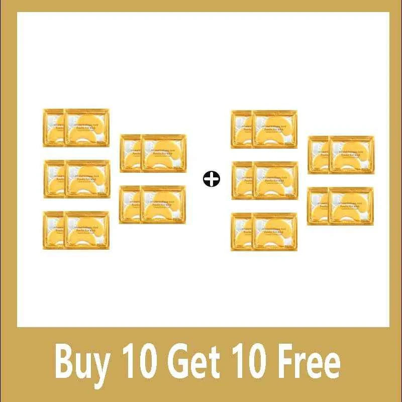 Gold Collagen Eye Masks - Revitalize, Hydrate & Erase Dark Circles & Puffiness