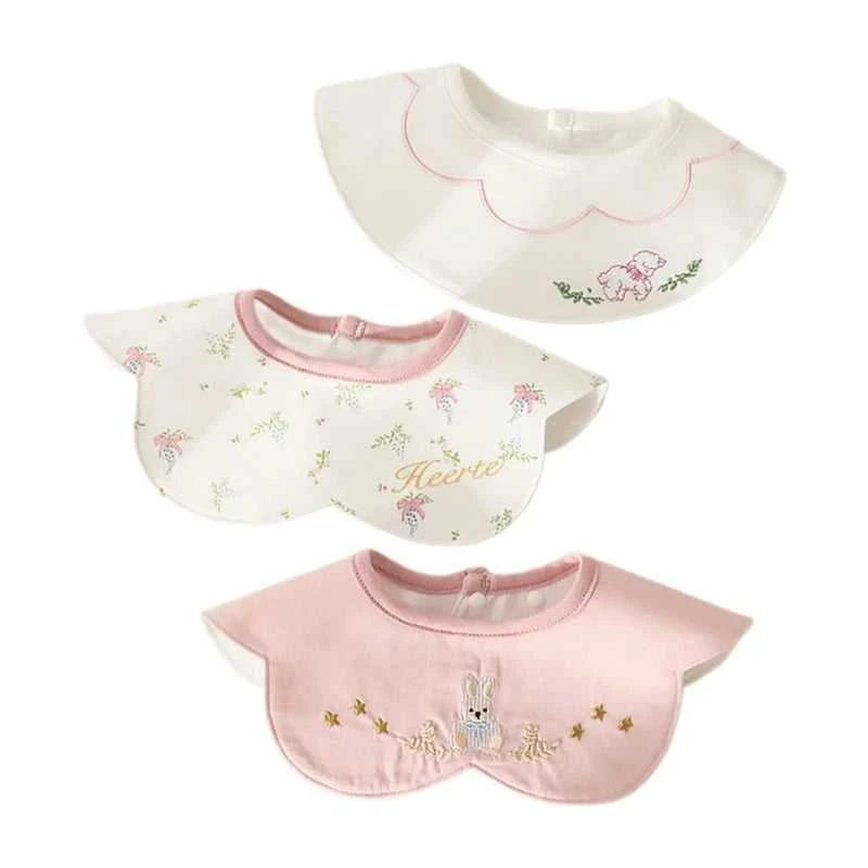 3PCs New Waterproof Cotton Baby Bibs Korean Cartoon Embroidery Newborn Burp Cloths Adjustable Baby Saliva Towel Baby Accessories The jack market .AU The jack market .AU Mum & Kids: Essential Products for Every Family $ 35 14:1052#D