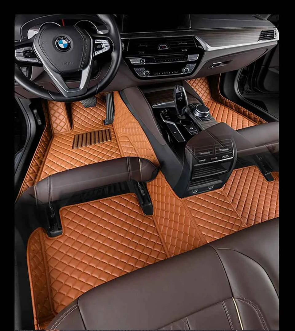 Car Floor Mat For Volvo V70 Xc60 V60 Xc90 S90 S60 V40 C30 C70 S80 V90 Xc40 Xc70 High Quality Leather Foot Pad Auto Accessories