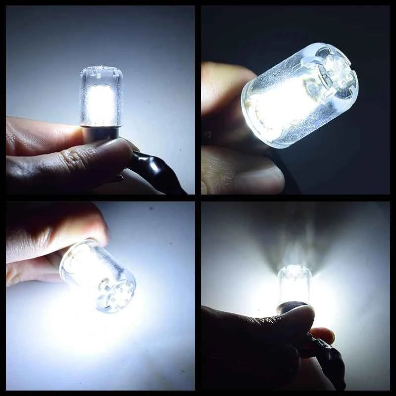 1X P21W BA15S LED 1156 BAY15D 1157 P21/5W LED Bulb COB Car LED Turn Signal Light Brake Reverse Lamp DRL 12V 24V Red White Yellow