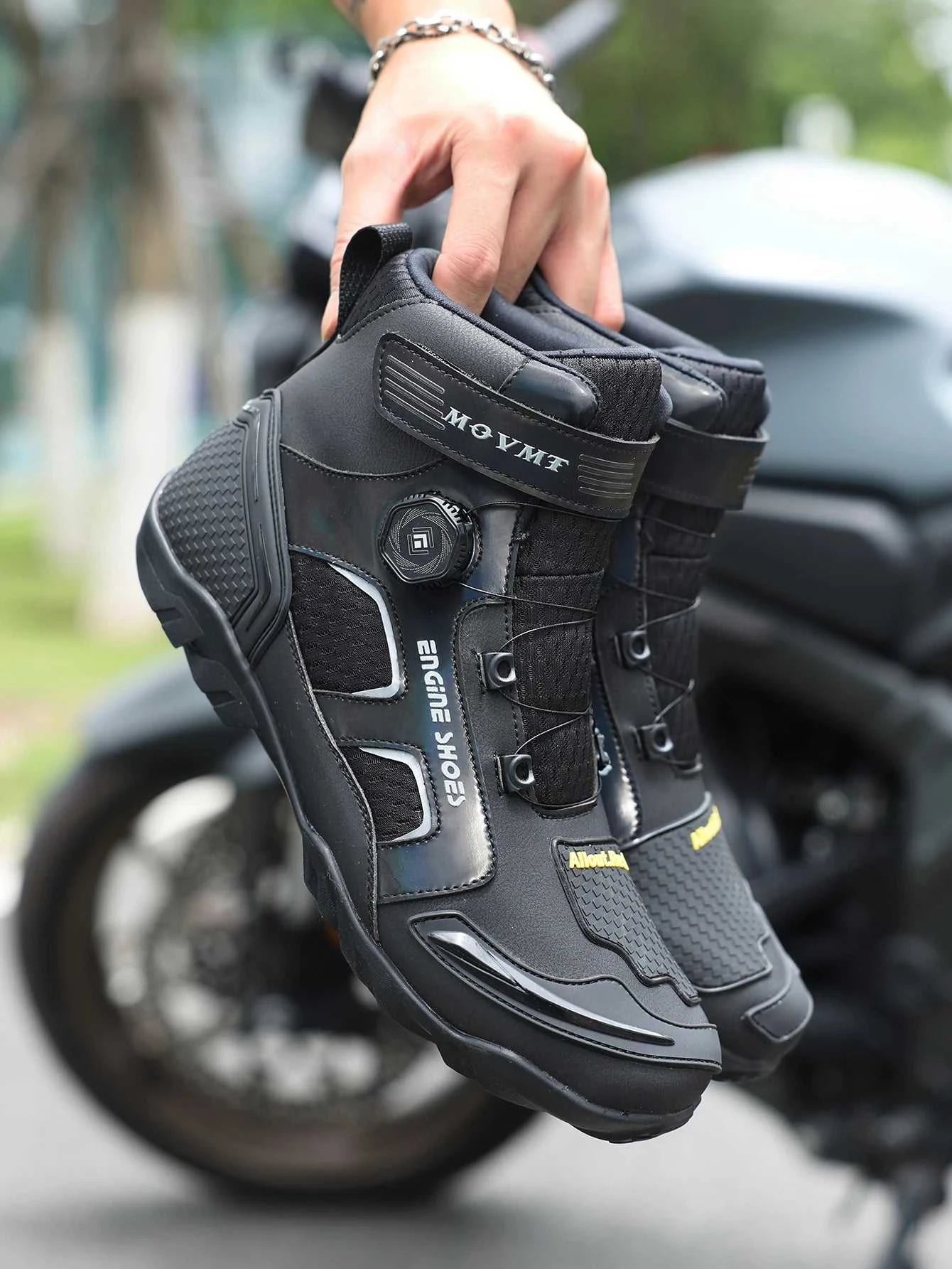 Motorcycle Riding Shoes Men's Breathable Leather Boots Casual Comfortable Slip-On Ankle Boots for Urban Cycling The jack market .AU The jack market .AU Step Up Your Style: Trendy Shoes for Every Occasion! $ 156 14:771#6068;200000124:200000899