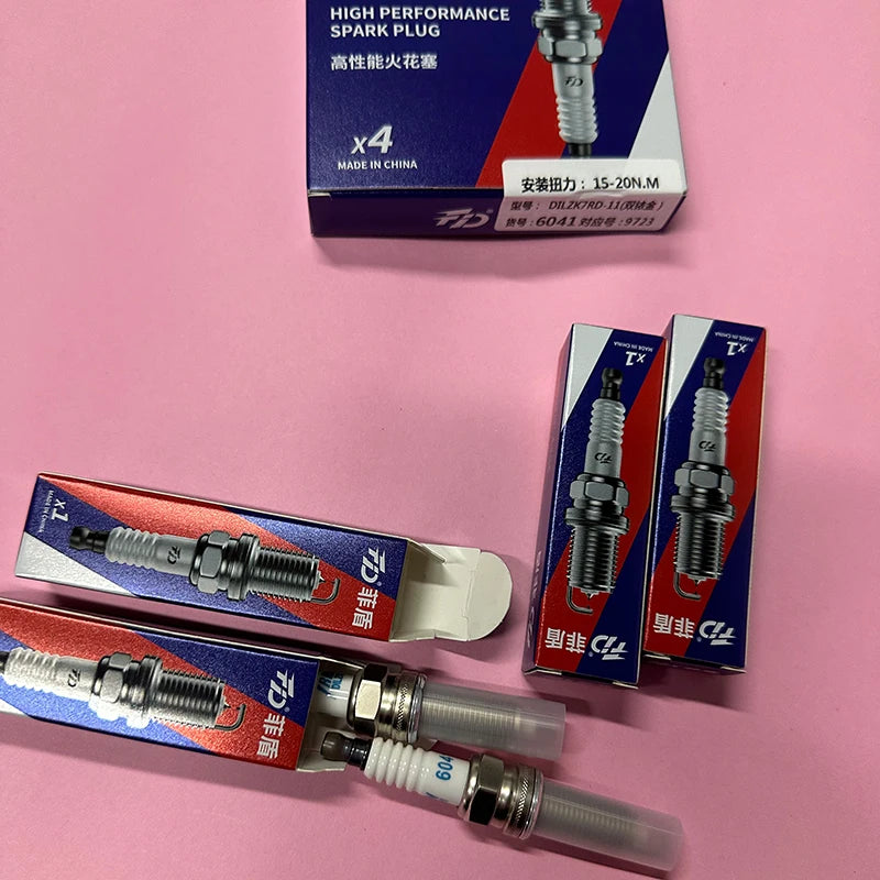 ‌High-efficiency Surging power Original factory quality Double iridium Spark plugs for JAC S 2 S3 S4 S5 S7 Sunray T6 T8 T8 Pro