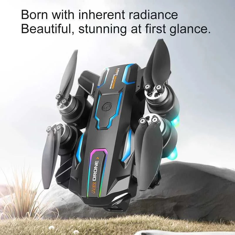 New A22 Drone Aerial 8K HD Dual-Camera GPS Brushless Motor Optical Flow Hovering With Screen Remote Control Folding Drone The jack market .AU The jack market .AU Drones $ 57 14:175#Parking-Apron-Blue