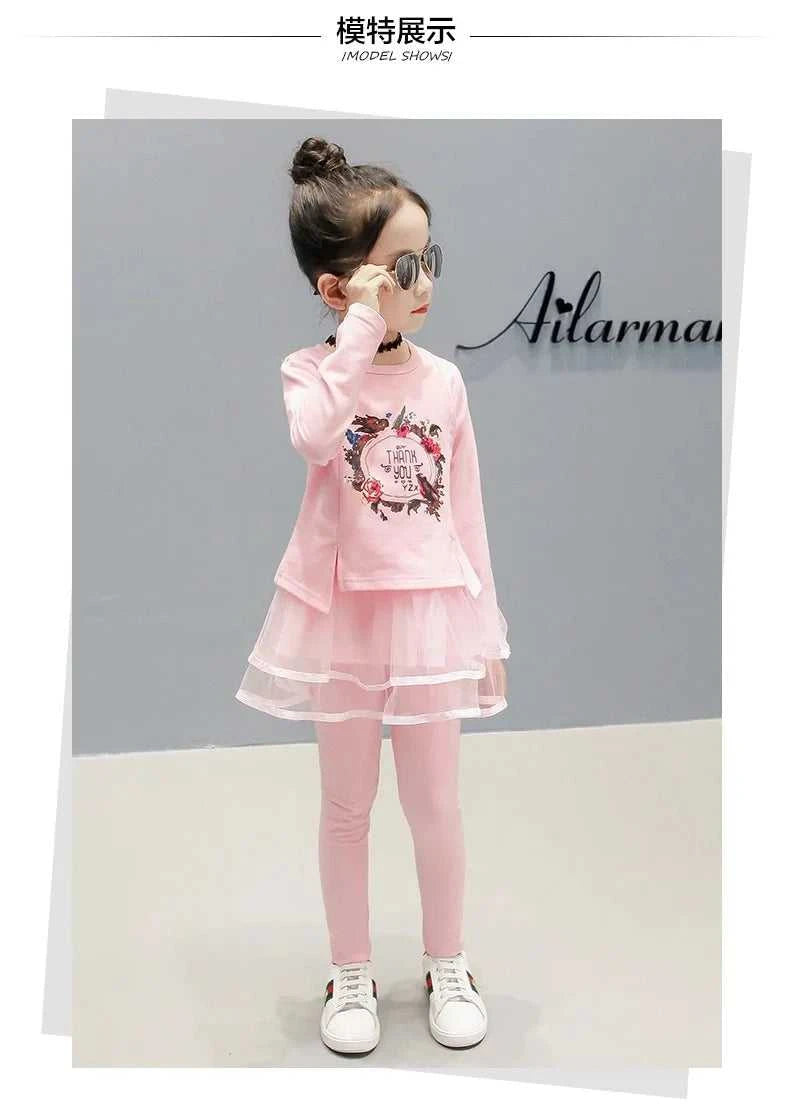 New Spring Girls Clothing Sets Cotton Cute Flower Long Sleeve Top + Pants Little Princess Suit For 3-10 Years Kids Birthday Gift The jack market .AU The jack market .AU Mum & Kids: Essential Products for Every Family $ 45 14:771#As the picture;200000463:200004207#5T(Size 130);200007763:201336100