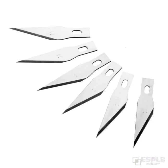 CraftMaster #11 Scalpel Knife Blades - Precision Stainless Steel Engraving & Wood Carving Replacement Blades (50/100pcs)