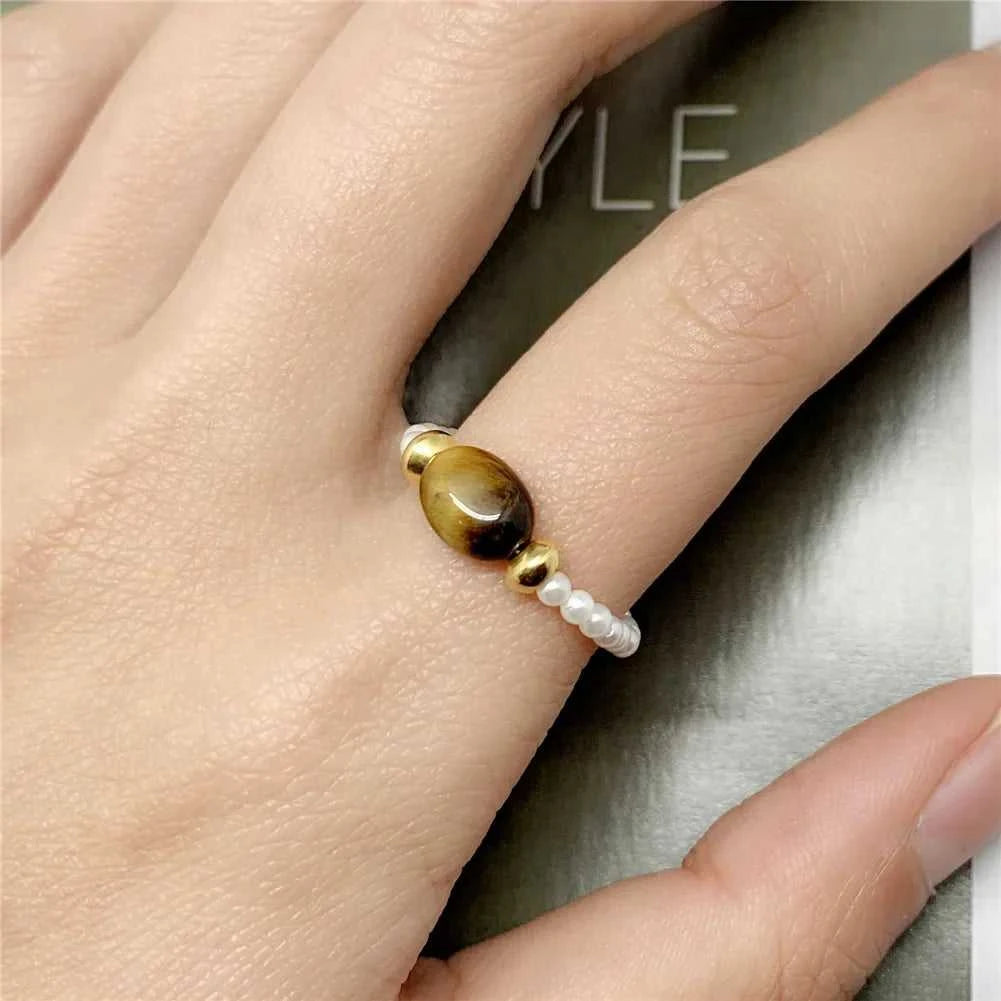 2mm Simulated Pearl Wedding Rings For Women Fashion Handmade Jewelry Tigereye Malachite Ring Natural Stone Gifts The jack market .AU The jack market .AU Jewellery & Chains $ 47 200000369:200001539;200000783:4602#Malachite;200001034:361181#Silver Bead