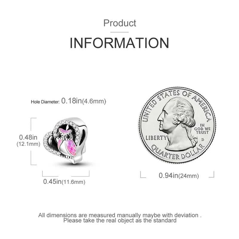 925 sterling silver owl flamingo woodpecker feather charms fit original bracelet charm bead necklace Diy female jewelry The jack market .AU The jack market .AU Jewellery & Chains $ 50 200000226:202006807#SMC6222