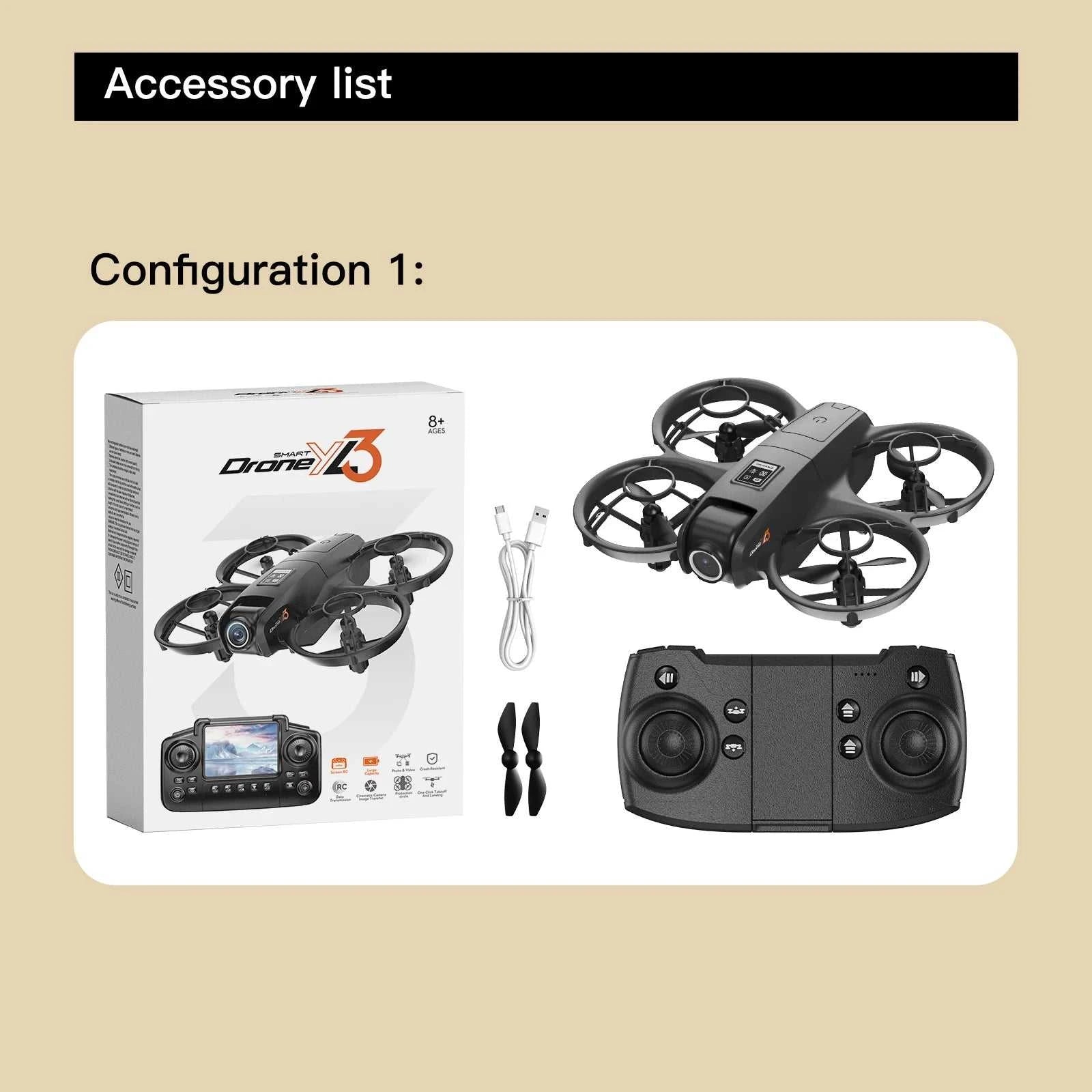 YT3 Drone 8K 5G GPS Professional HD Aerial Photography Remote Control Aircraft HD Dual Camera Quadcopter Toy 2026 NEW The jack market .AU The jack market .AU $ 52 14:366#Apron-Not Drone