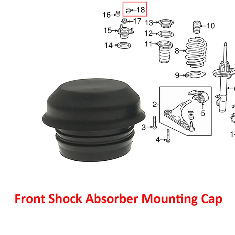 For Honda Passport 2019 2020 2021 2022 51608TX4A01 Car Parts Front Shock Absorber Suspension Strut Mounting CapAuto Accessories