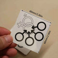 cuckold symbol temporary-tattoo,adult waterproof sticker