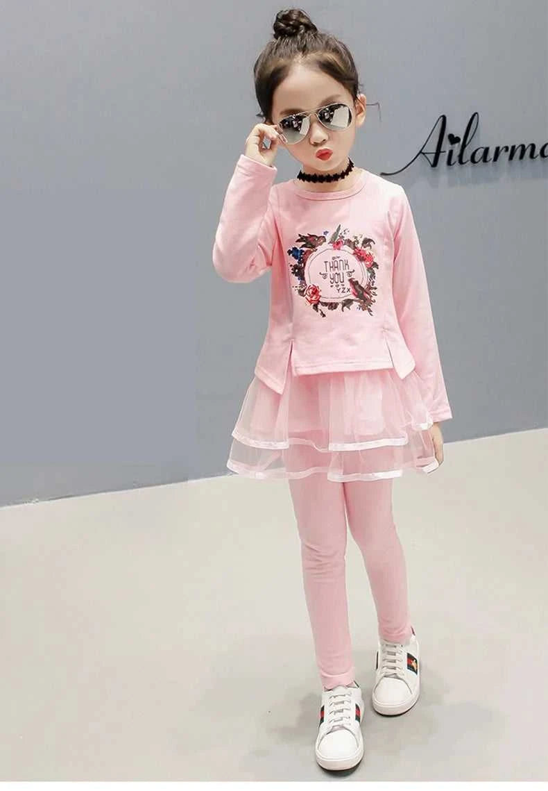 New Spring Girls Clothing Sets Cotton Cute Flower Long Sleeve Top + Pants Little Princess Suit For 3-10 Years Kids Birthday Gift The jack market .AU The jack market .AU Mum & Kids: Essential Products for Every Family $ 45 14:771#As the picture;200000463:200004207#5T(Size 130);200007763:201336100