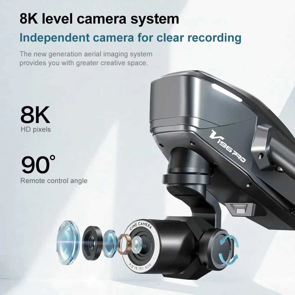 Race Drone 8K Dual Professional Aerial Photography HD Dual-Camera WIFI FPV Four-Axis Rc Quadcopter Toy UAV The jack market .AU The jack market .AU Drones $ 196 14:193#8K