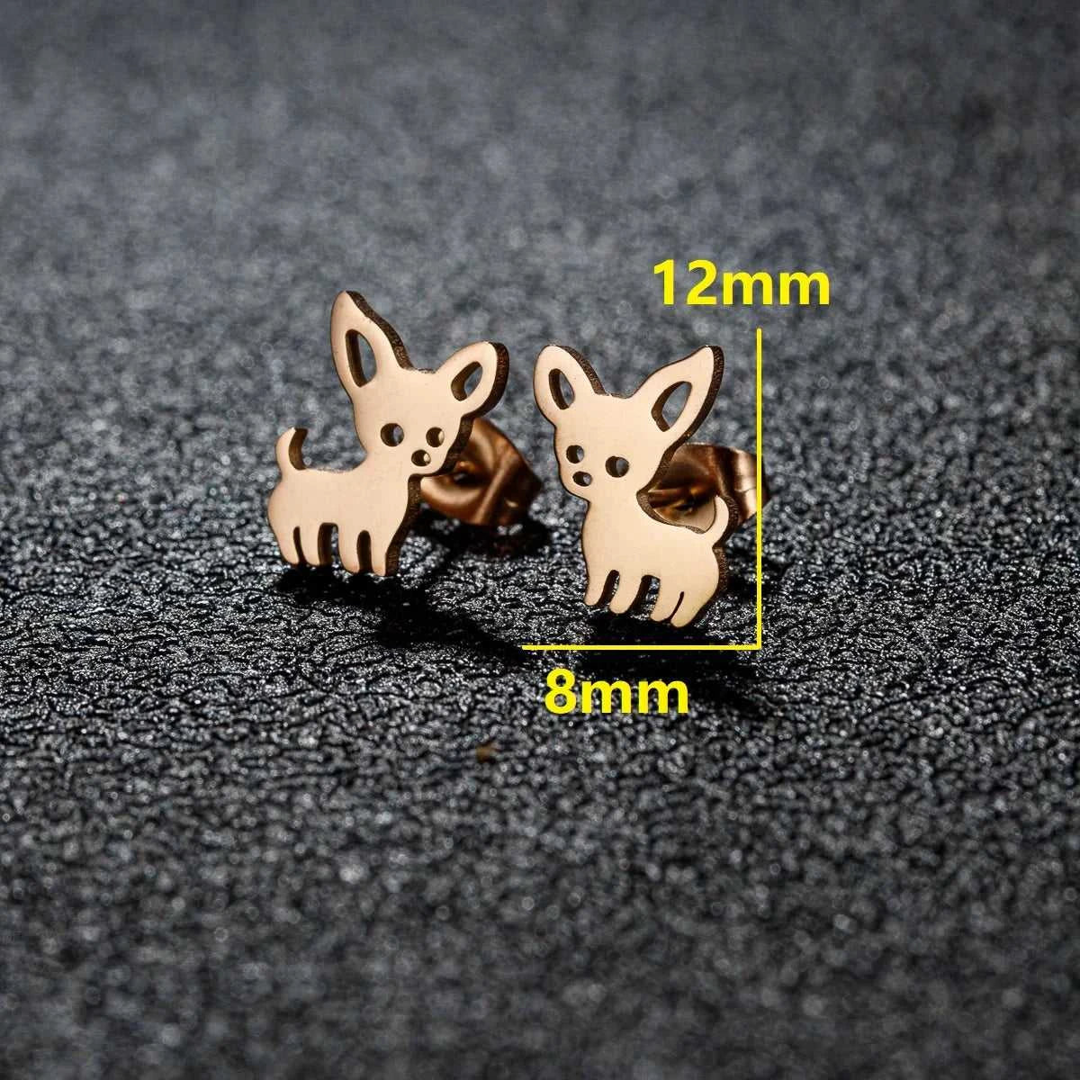 1 Pair New Arrival Chihuahua Earrings for women Cute Dog Studs Chihuahua jewelry love my pet jewelry animal earrings party gift The jack market .AU The jack market .AU Jewellery & Chains $ 46 200001034:361181#GED090G
