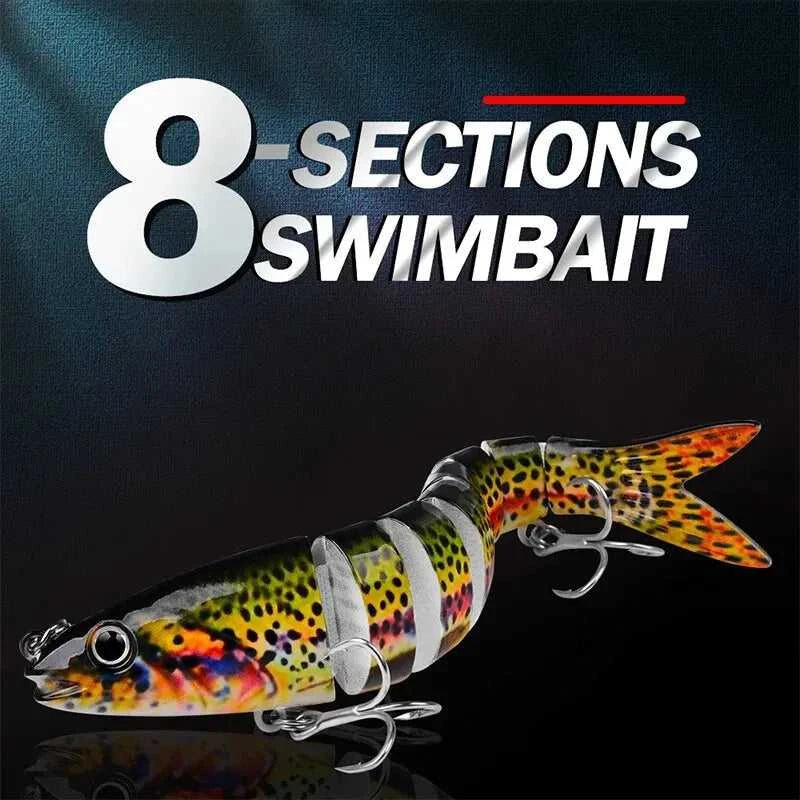 Multi Section Lure Bait Fish 13.5cm 19g Artificial Fishing Hard Bait For Dogfish Pike Perch Fake Swimbait Sea Fishing Pesca The jack market .AU The jack market .AU Fishing Gear $ 21 14:29#color 2