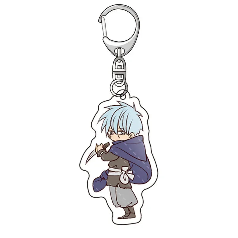 Anime Mashle Acrylic Keychains Double Side Acrylic Figure Key Ring Creative Pendant Xmas Halloween Fans Gift