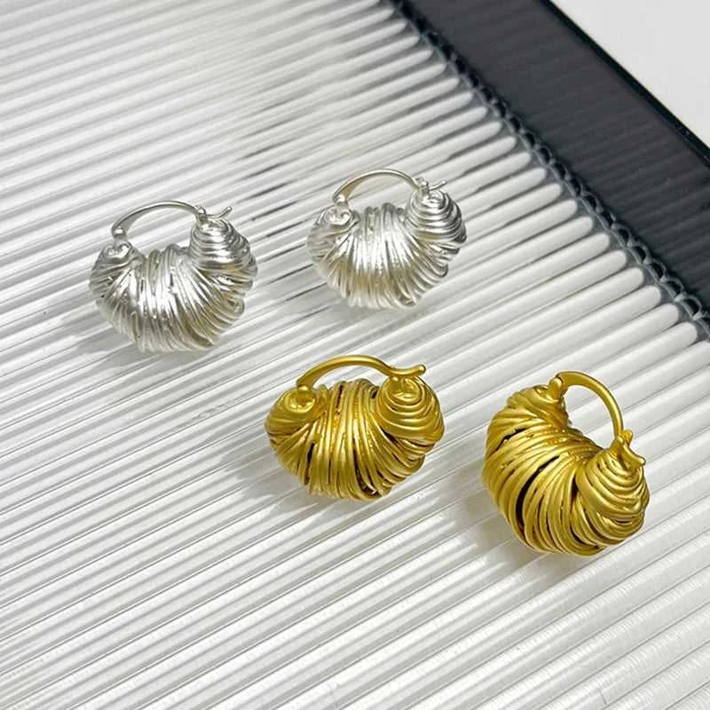 Vintage Weave Coil Shape Unique Women Earrings Party Gifts Wedding Jewelry Personality Elegant Fashion Trendy Accessories QD310 The jack market .AU The jack market .AU Jewellery & Chains $ 57 200001034:201447815#2
