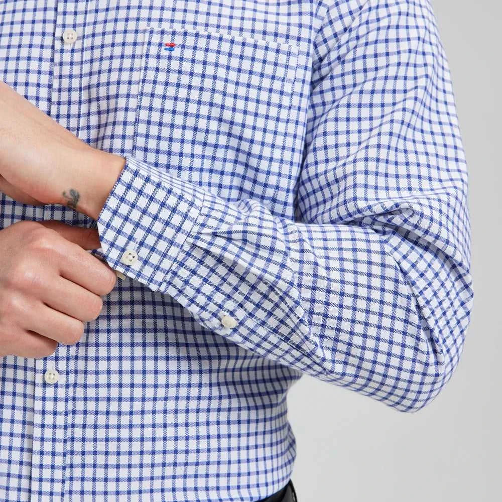 Men's Plaid Oxford Work Casual Button Down Shirts with Pocket Cotton Blend Spring Autumn Long Sleeve Regular Fit Gingham Shirt The jack market .AU The jack market .AU Men Fashion $ 41 14:202520811;5:200000338