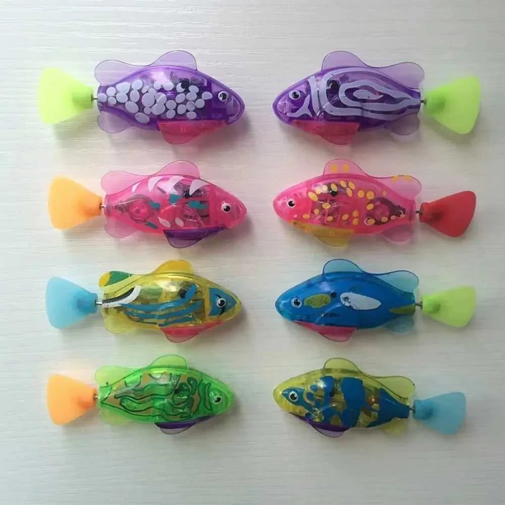 Cat Toys LED Inductive Interactive Swimming Robot Fish Toy Glowing Electric Fishs Stimulate Kitten Hunting Instinct Pet Fish toy The jack market .AU The jack market .AU Fishing Gear $ 23 14:29#Fish A
