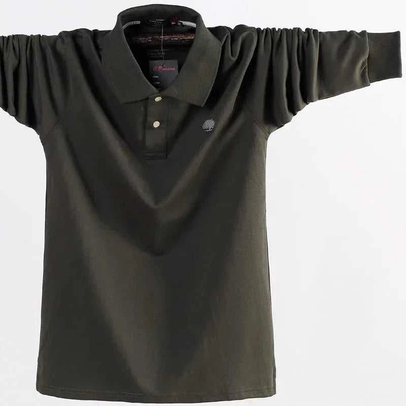 New Autumn Men Polo Shirt Men's Business Work Cotton Male Top Tees Long Sleeve Turn-down Collar Polo Shirts Large Size 6XL The jack market .AU The jack market .AU Men Fashion $ 49 14:691;5:200005259