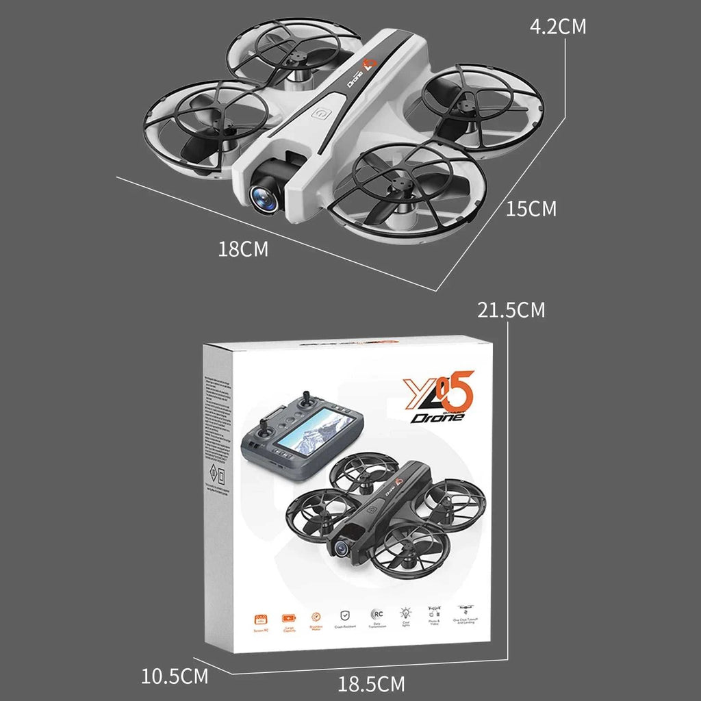 Lenovo YL5 Drone 8K Aerial HD Dual Camera Intelligent Obstacle Avoidance Screen Remote Control Brushless Power GPS Return Drone The jack market .AU The jack market .AU $ 137 14:366#Grey-8K HD-Screen
