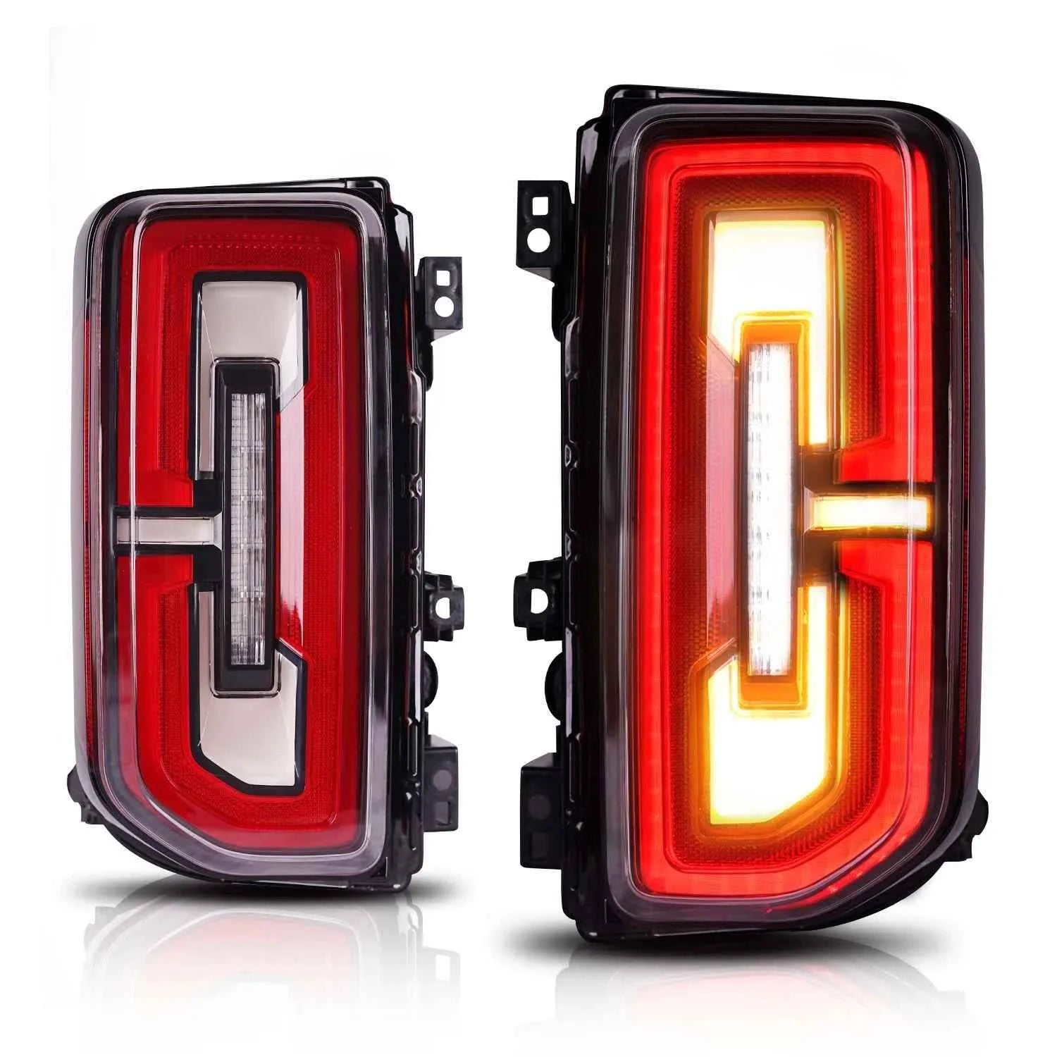 LED Tail Light For Ford Bronco 2021-2023  Rear Running Lamp  Brake   Reverse Dynamic Turn Signal