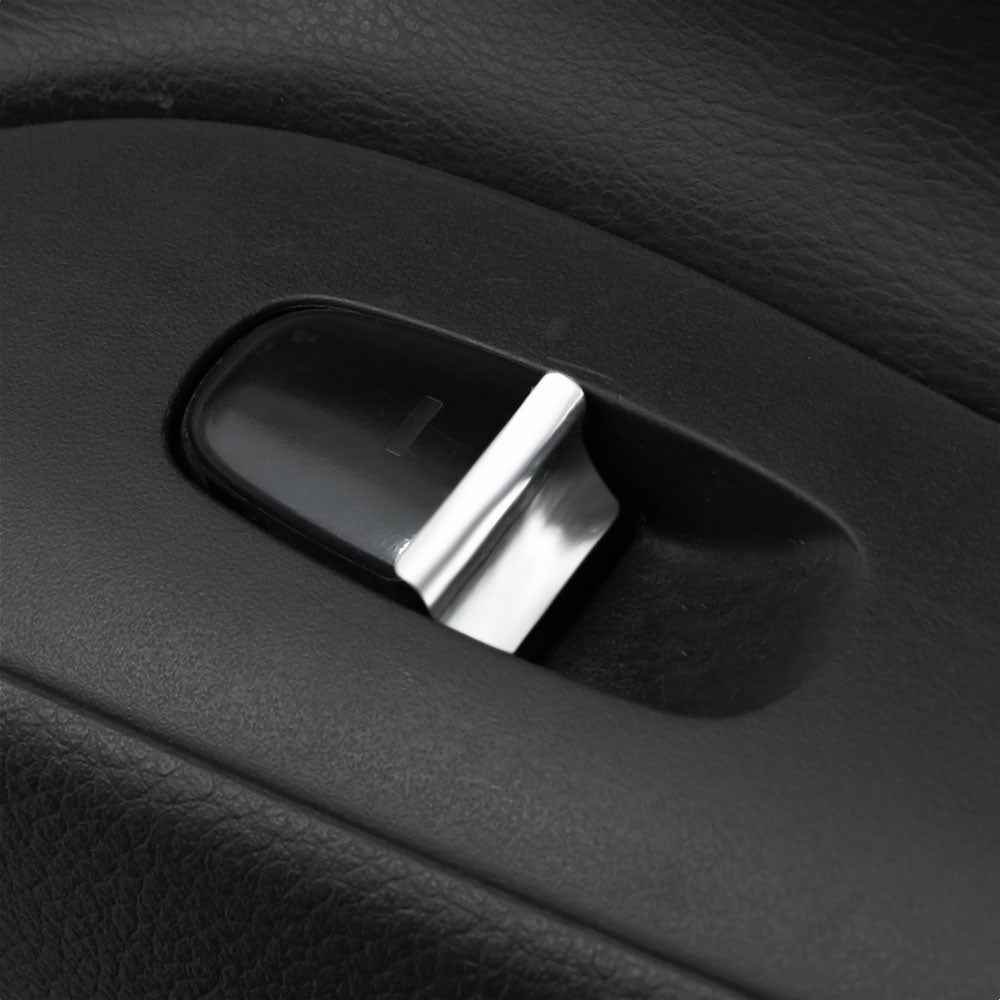 Car Window Lift Button Sequin Sticker for Nissan X-trail T32 Rogue March Sentra Versa Sunny Teana Altima Juke Kicks Qashiqai J11