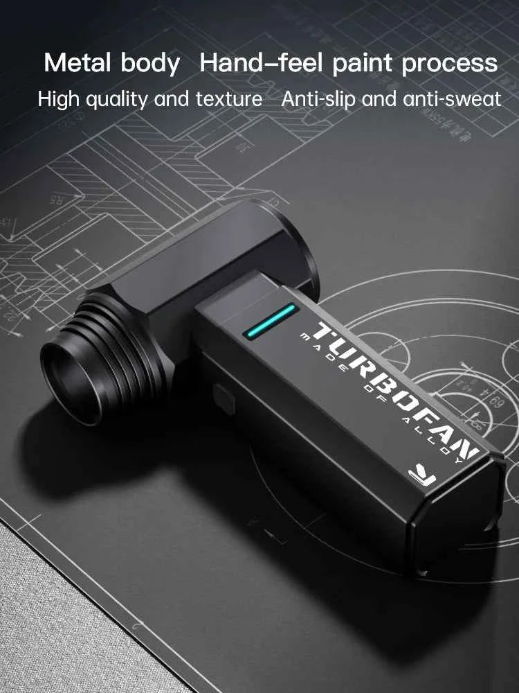 Booster TF40 Turbo Fan - Handheld High-Speed Blower for Dust & Water Removal, Perfect for Cars & Snow Cleanup