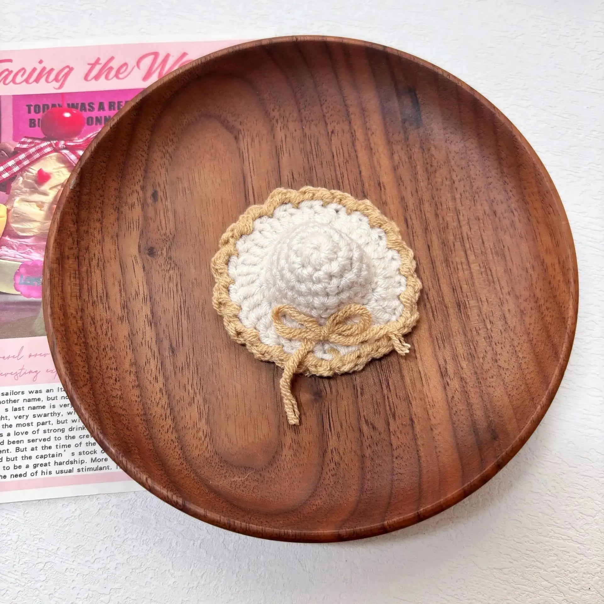 For 15/17cm 3.0 labubu v1/v2/v3 handmade bikini beach sun hat headgear set doll clothes for Ropa labubu decoration