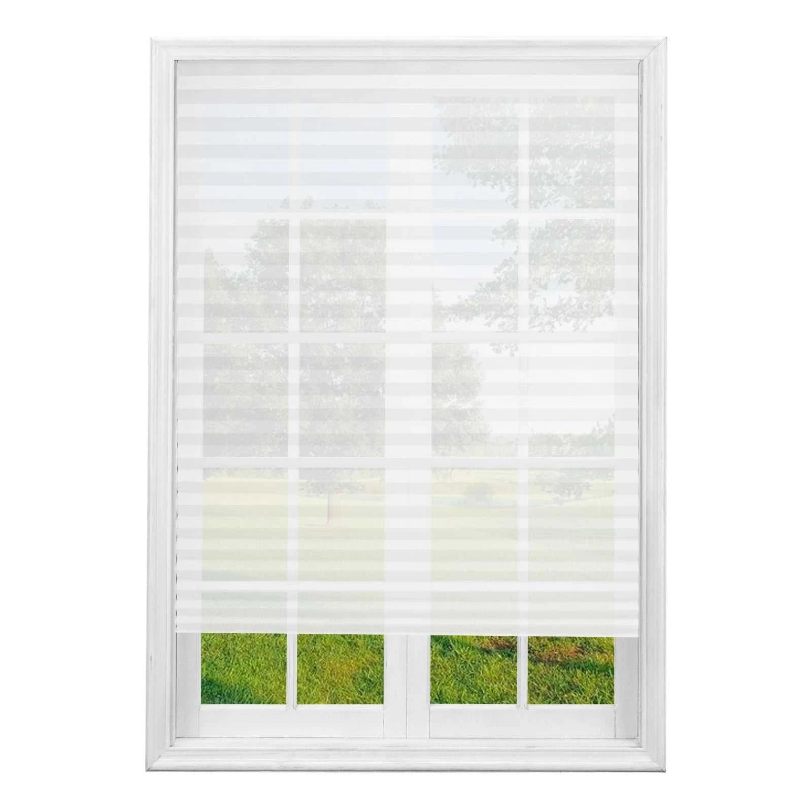 1Pc Shades Self-adhesive Half/Full Windows Nonwoven Folding Curtain Bathroom Balcony Living Room Balcony Curtains Pleated Blinds The jack market .AU The jack market .AU Home $ 51 14:365458#60X150CM Full