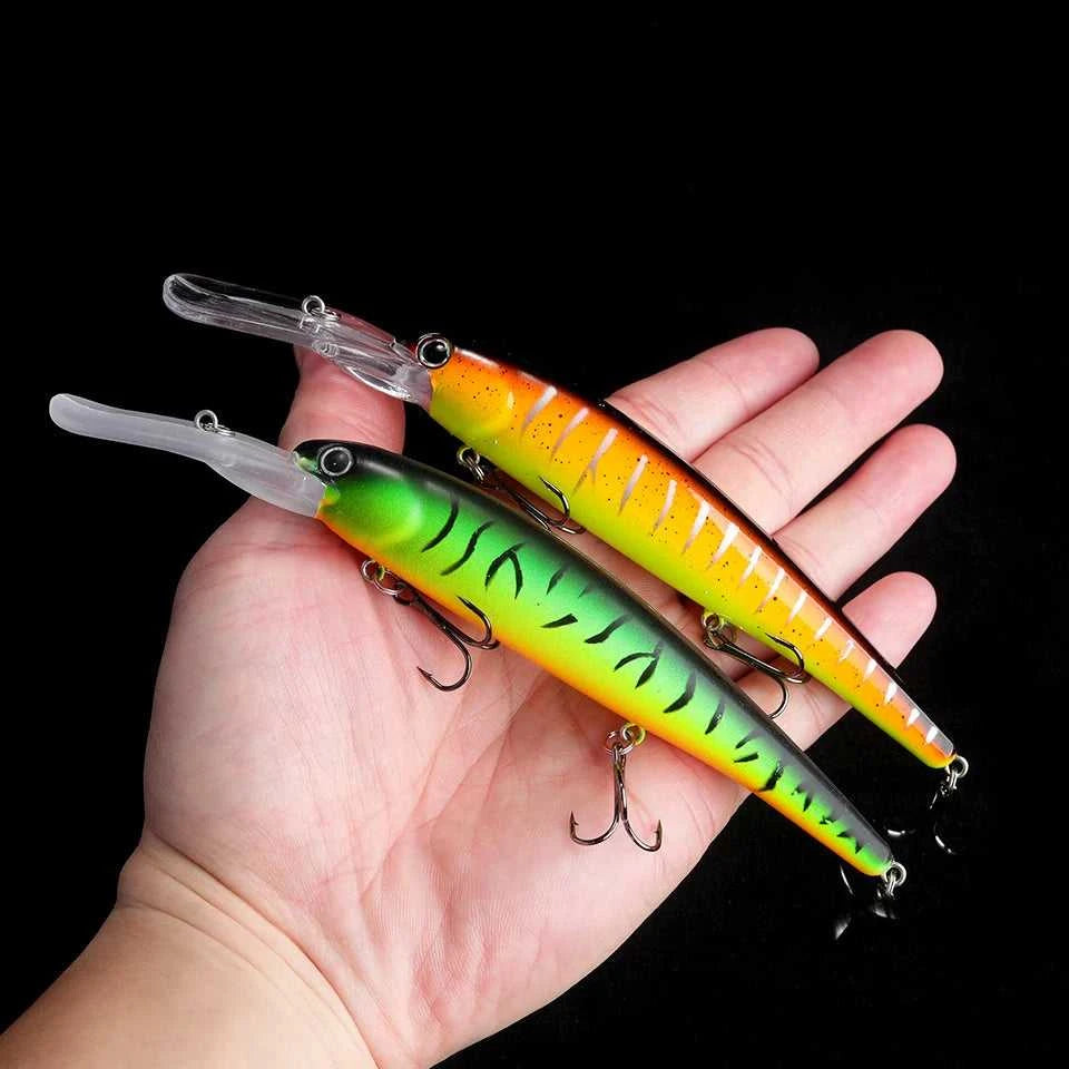 WALK FISH 1PCS Floating Minnow Lure 120mm/20g Trolling Wobbler Crankbait Bandit Minnow Bass Pike Bait Saltwater Fishing Tackle The jack market .AU The jack market .AU Fishing Gear $ 21 14:200006151#E 5